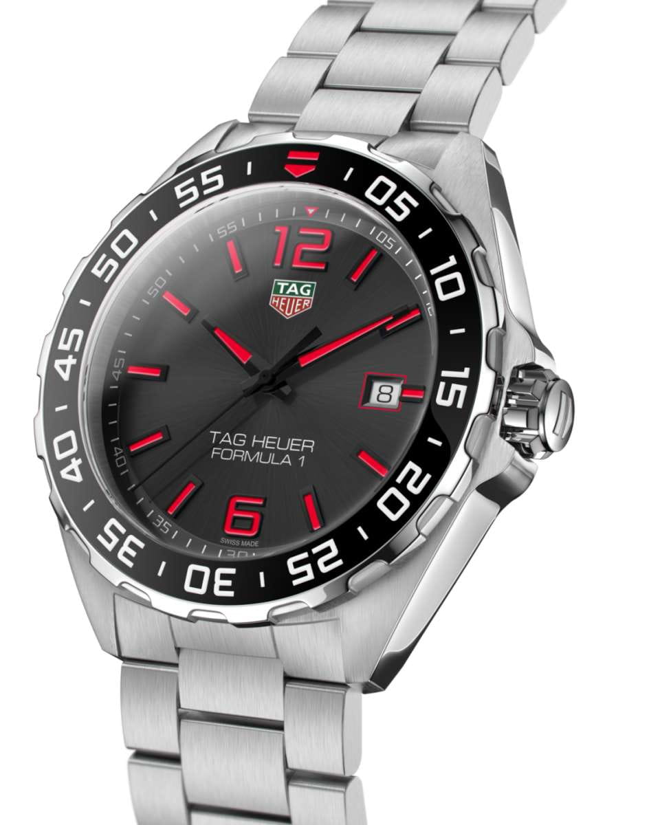 TAG Heuer TAG Heuer Formula 1 WAZ1018.BA0842 , наручные мужские часы фото под углом