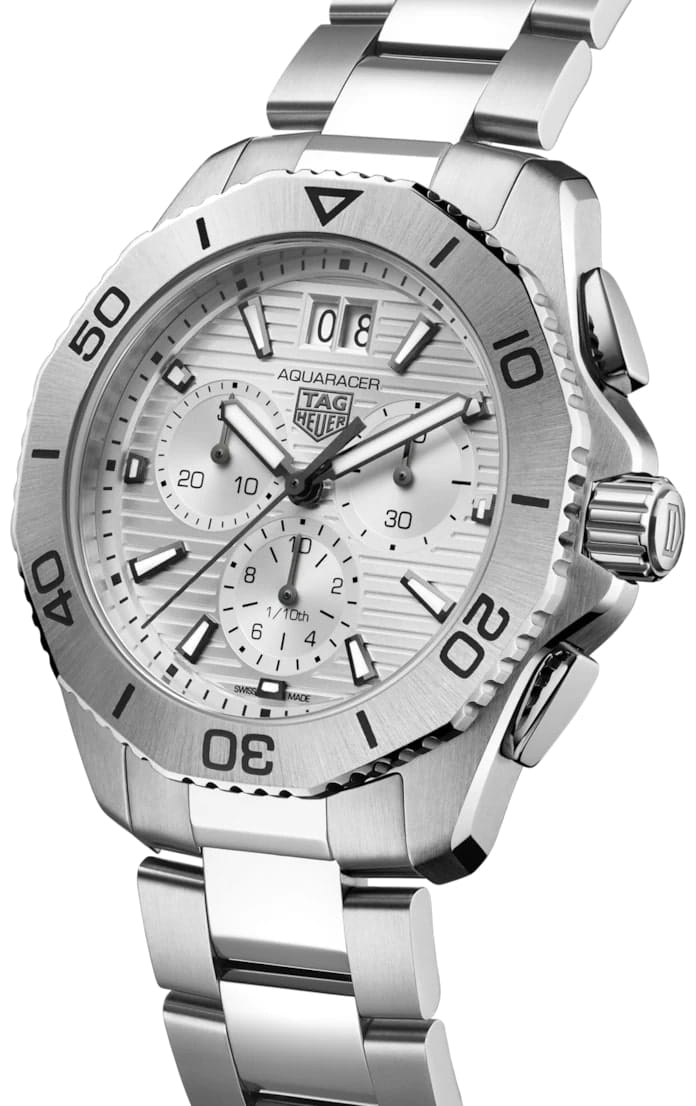 TAG Heuer TAG Heuer Aquaracer Professional 200 Date CBP1111.BA0627, aquaracer швейцария мужские часы на браслете нержавеющая сталь боковой вид