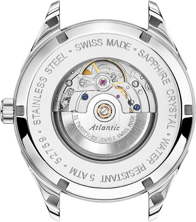 Atlantic Atlantic Worldmaster 1888 52759.41.41SM , наручные мужские часы фото под углом