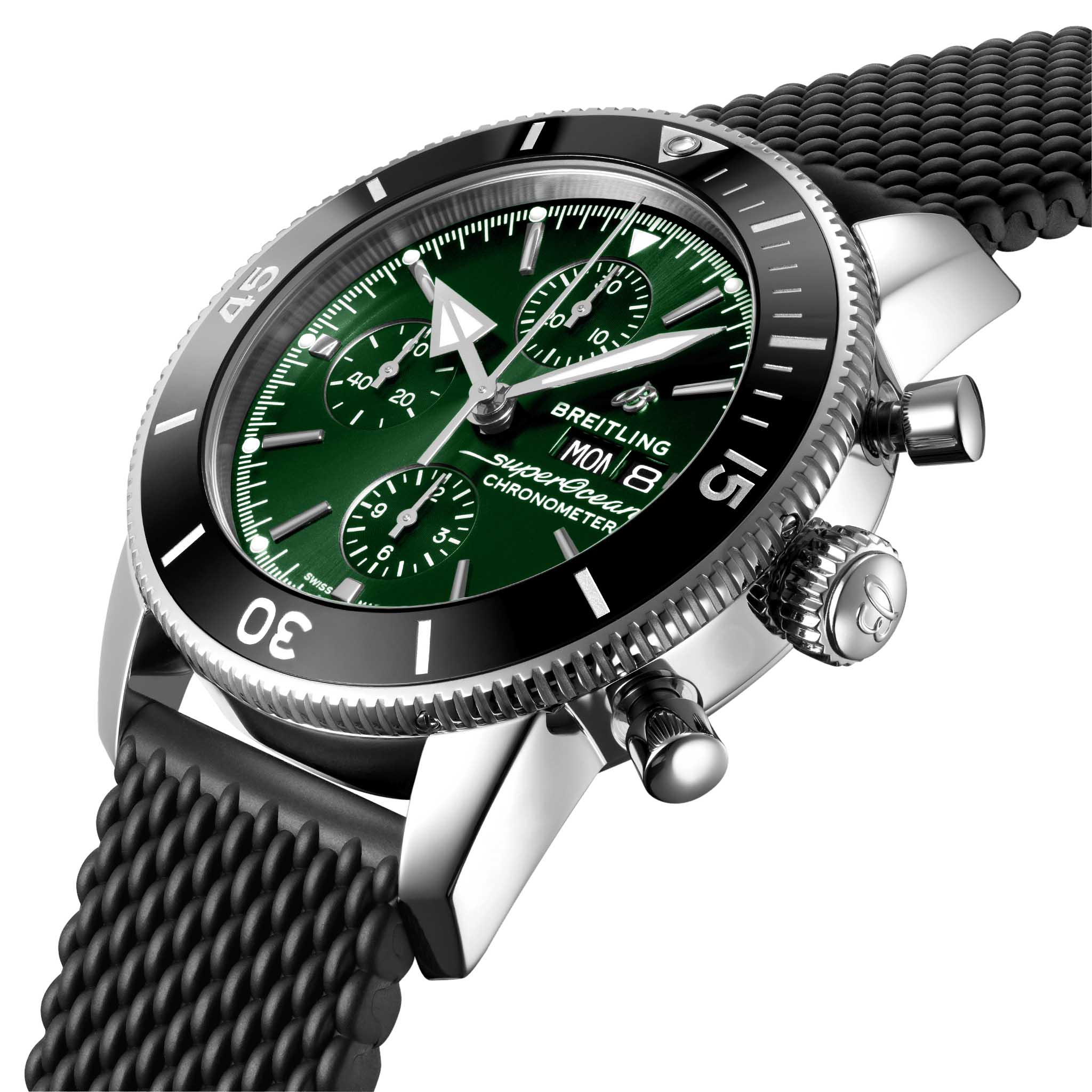 Breitling Breitling Superocean Heritage Chronograph 44 A13313121L1S1 , наручные мужские часы фото под углом