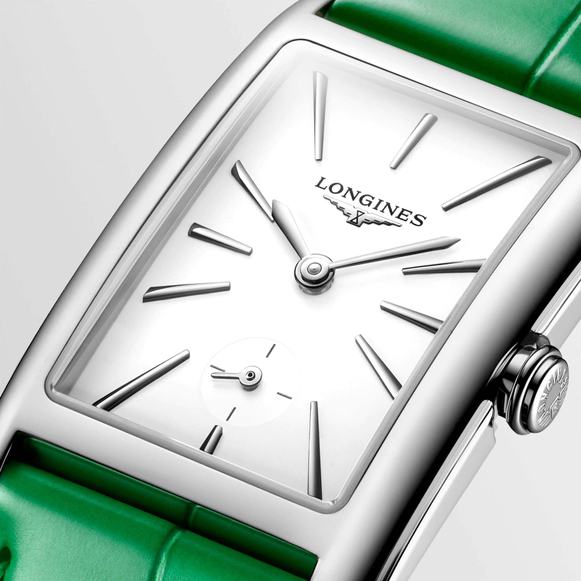 Longines Longines DolceVita L5.512.4.11.4 женские часы белый циферблат на запястье