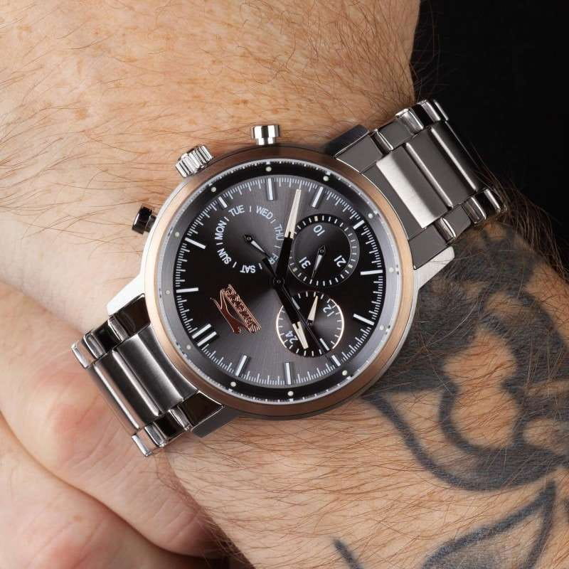 Slazenger Slazenger SL.09.2213.2.02,  англия мужские часы на браслете суперметалл боковой вид