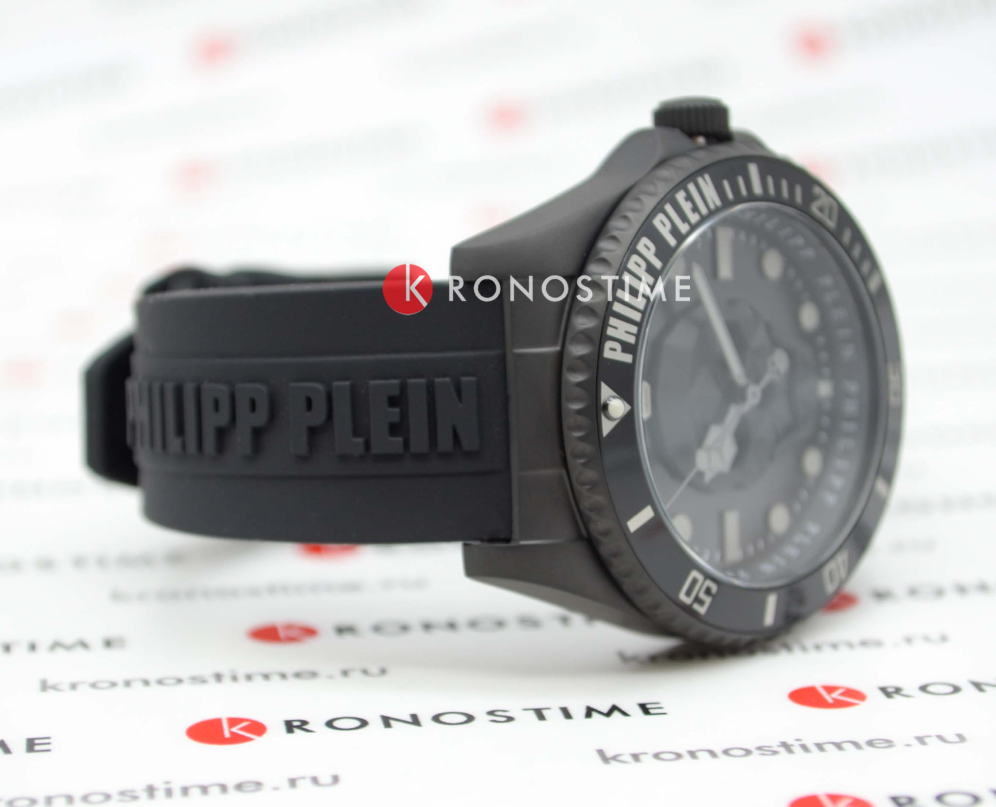 Philipp Plein Philipp Plein The Skull PWOAA0422  - задняя крышка металл сталь корпуса, германия часы