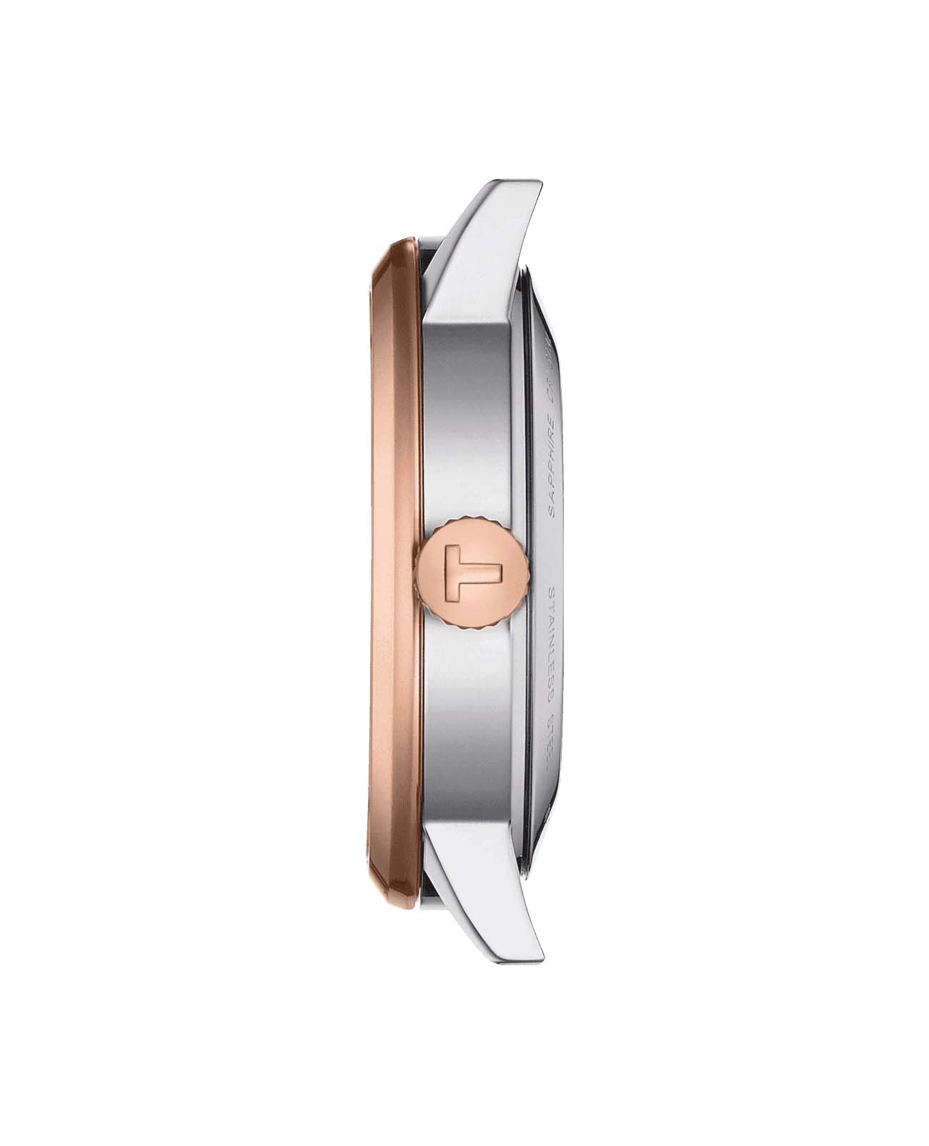 Tissot Tissot Classic Dream Swissmatic T129.407.22.031.00, t-classic швейцария мужские часы на браслете сталь c pvd покрытием боковой вид