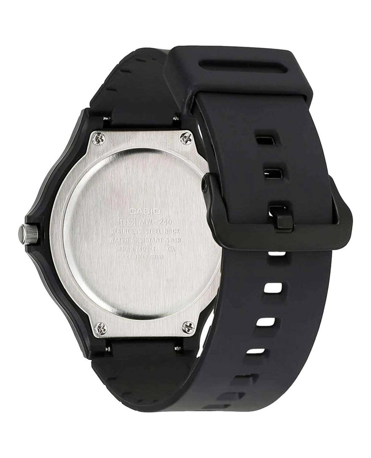 Casio Casio Collection MW-240-7B, collection япония мужские часы на браслете пластик боковой вид