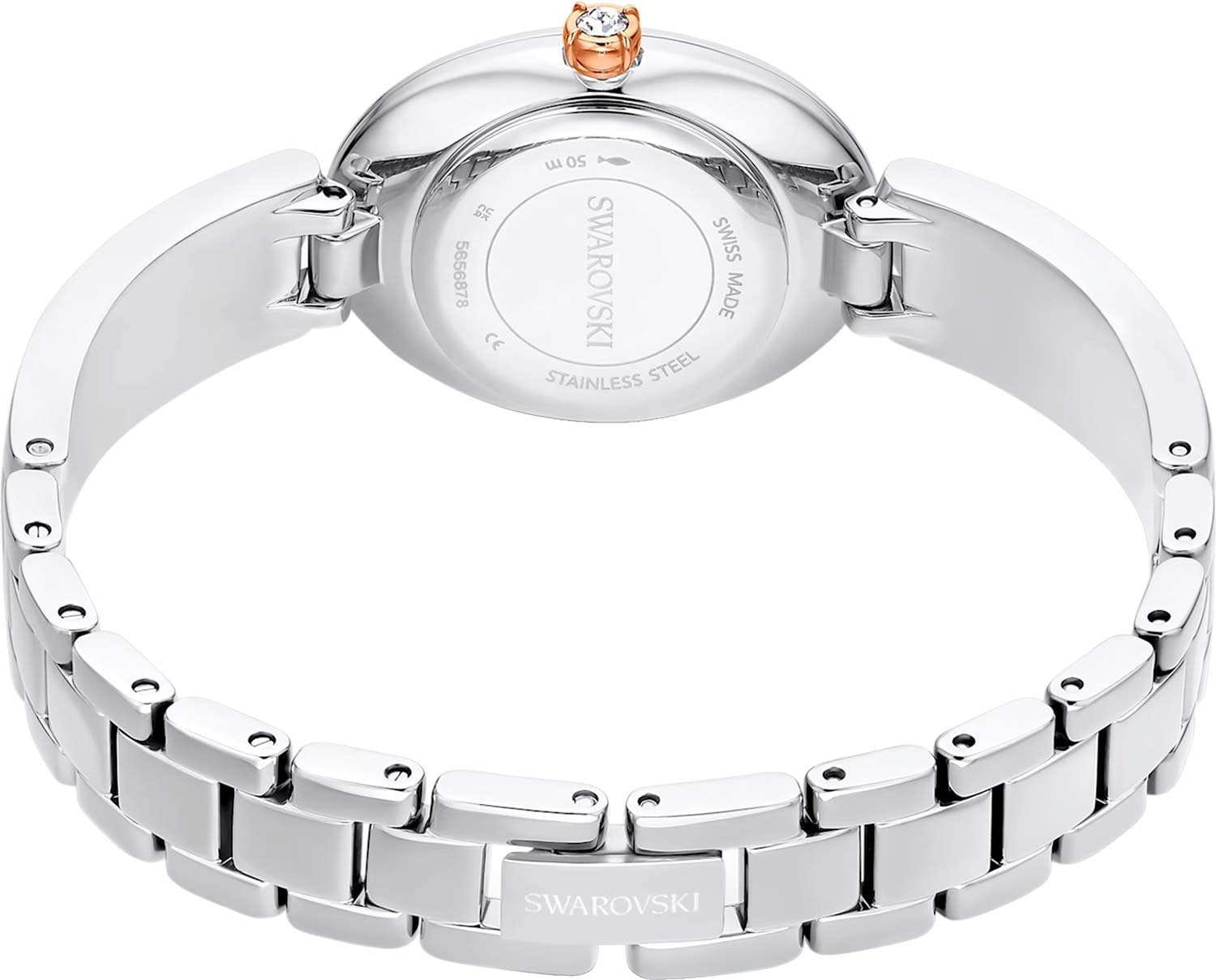 Swarovski Swarovski Crystal Rock Oval 5656878,  швейцария женские часы на браслете нержавеющая сталь боковой вид