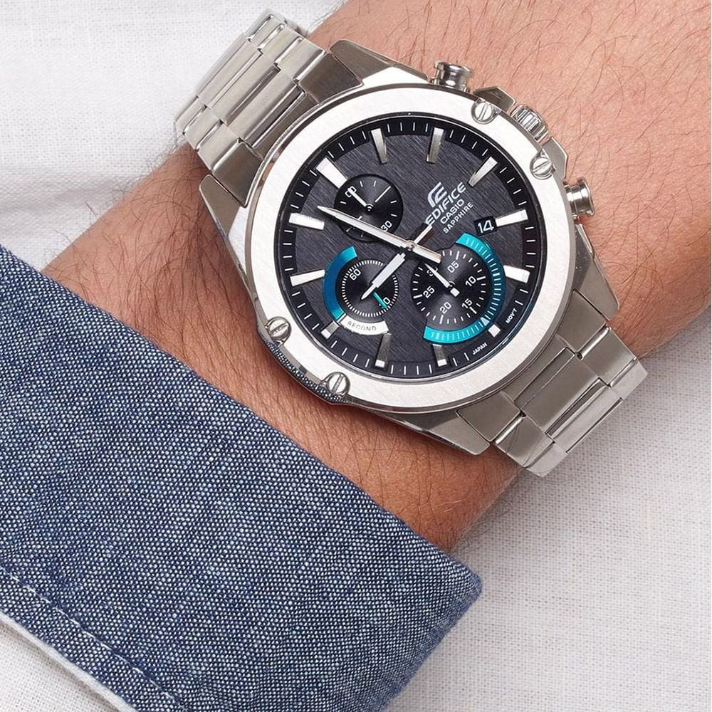 Casio Casio Edifice EFR-S567D-1AVUDF (EFR-S567D-1A) EFR, наручные мужские часы фото под углом