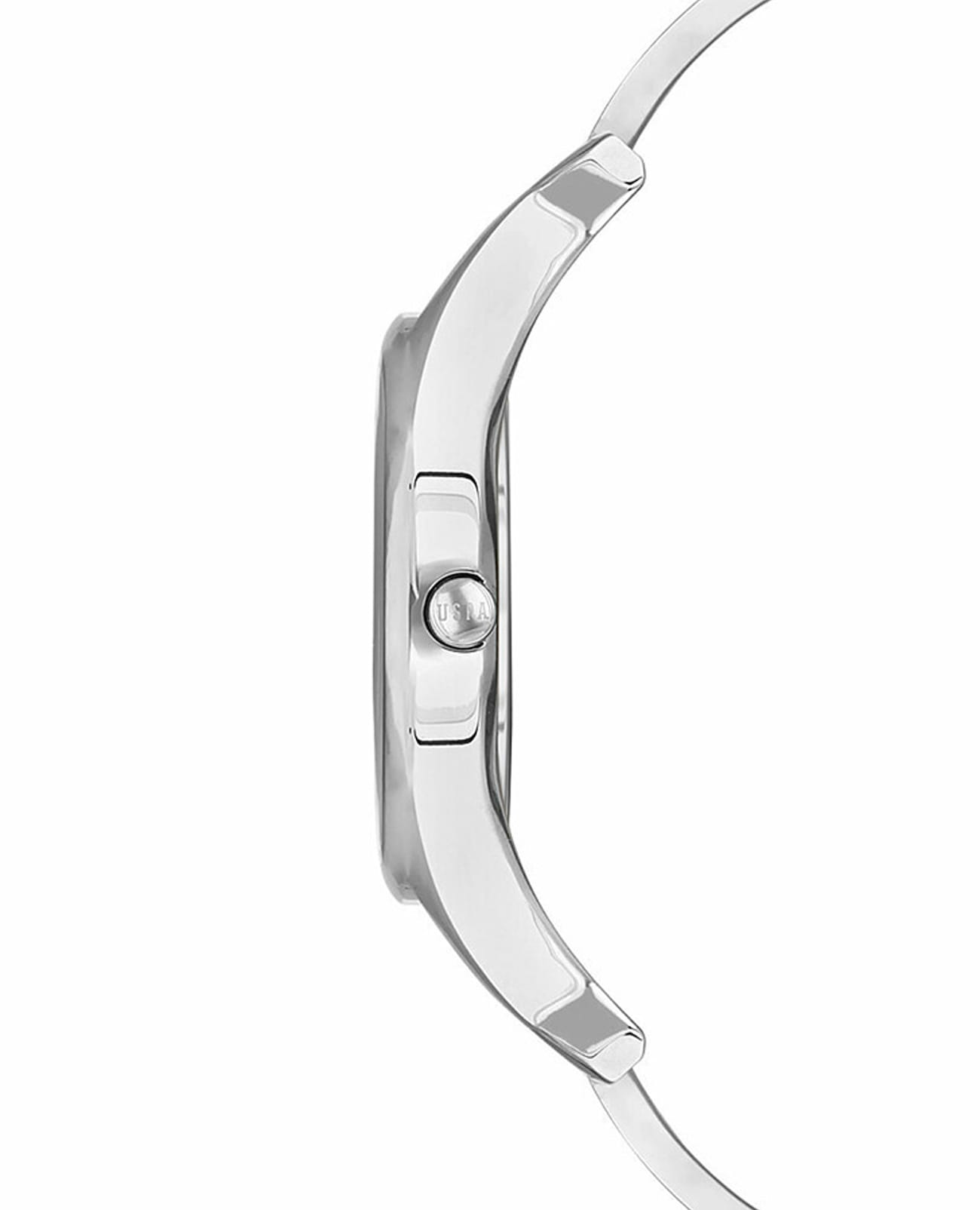 U.S. Polo Assn. U.S. Polo Assn. Stile USPA2026-01,  сша женские часы на браслете нержавеющая сталь боковой вид