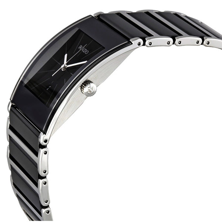 Rado Rado Integral R20784152, integral швейцария женские часы на браслете сталь + керамические вставки боковой вид