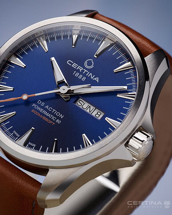 Certina Certina DS Action C032.426.16.041.00 мужские часы синий циферблат на запястье