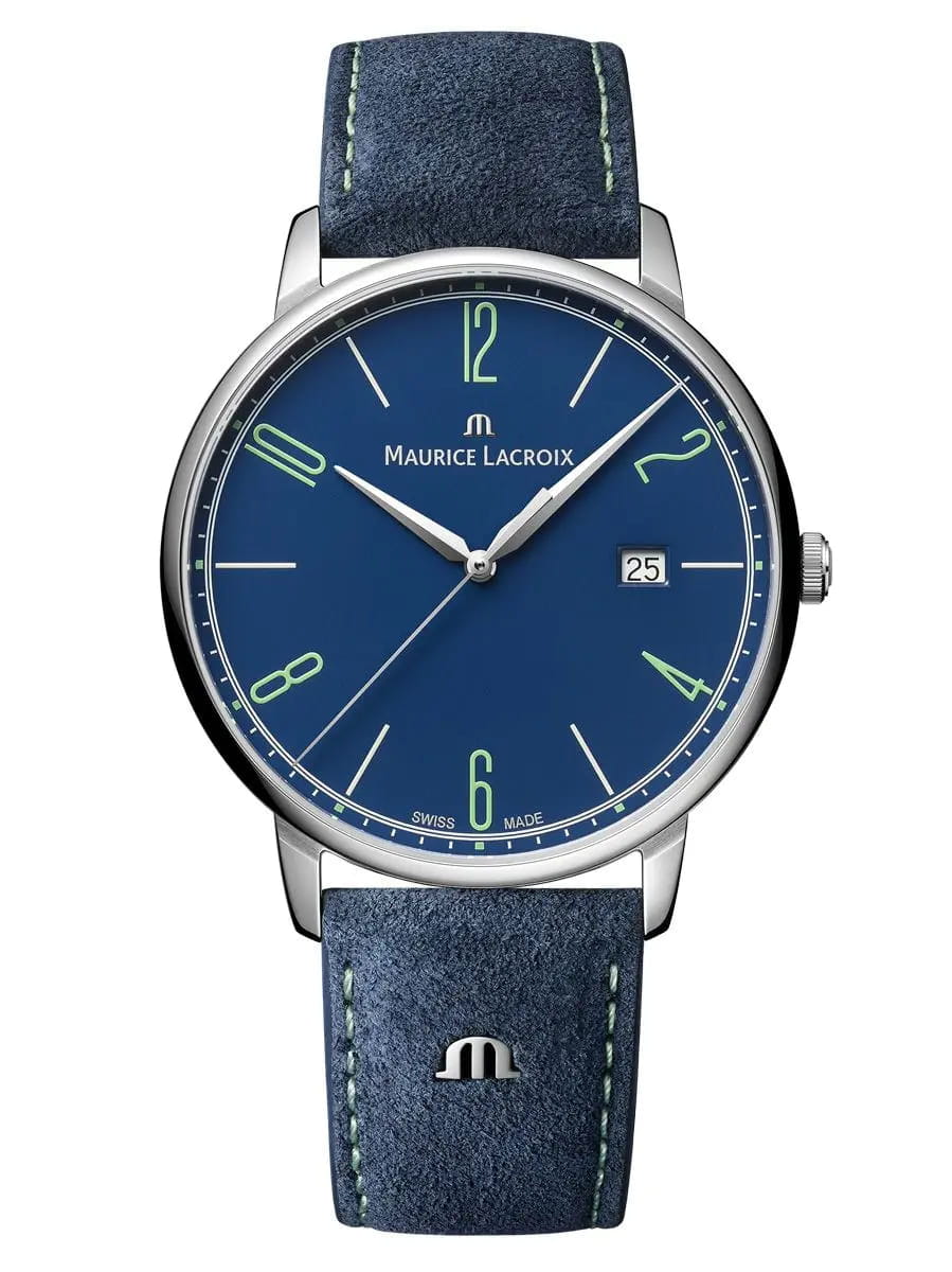 Maurice Lacroix Maurice Lacroix Eliros Date EL1118-SS00E-420-C, eliros швейцария мужские часы на браслете нержавеющая сталь боковой вид