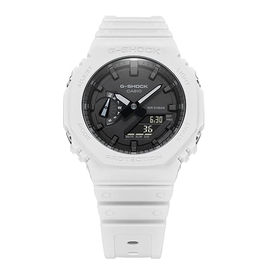 Casio Casio G-Shock GA-2100-7A мужские часы черный циферблат на запястье