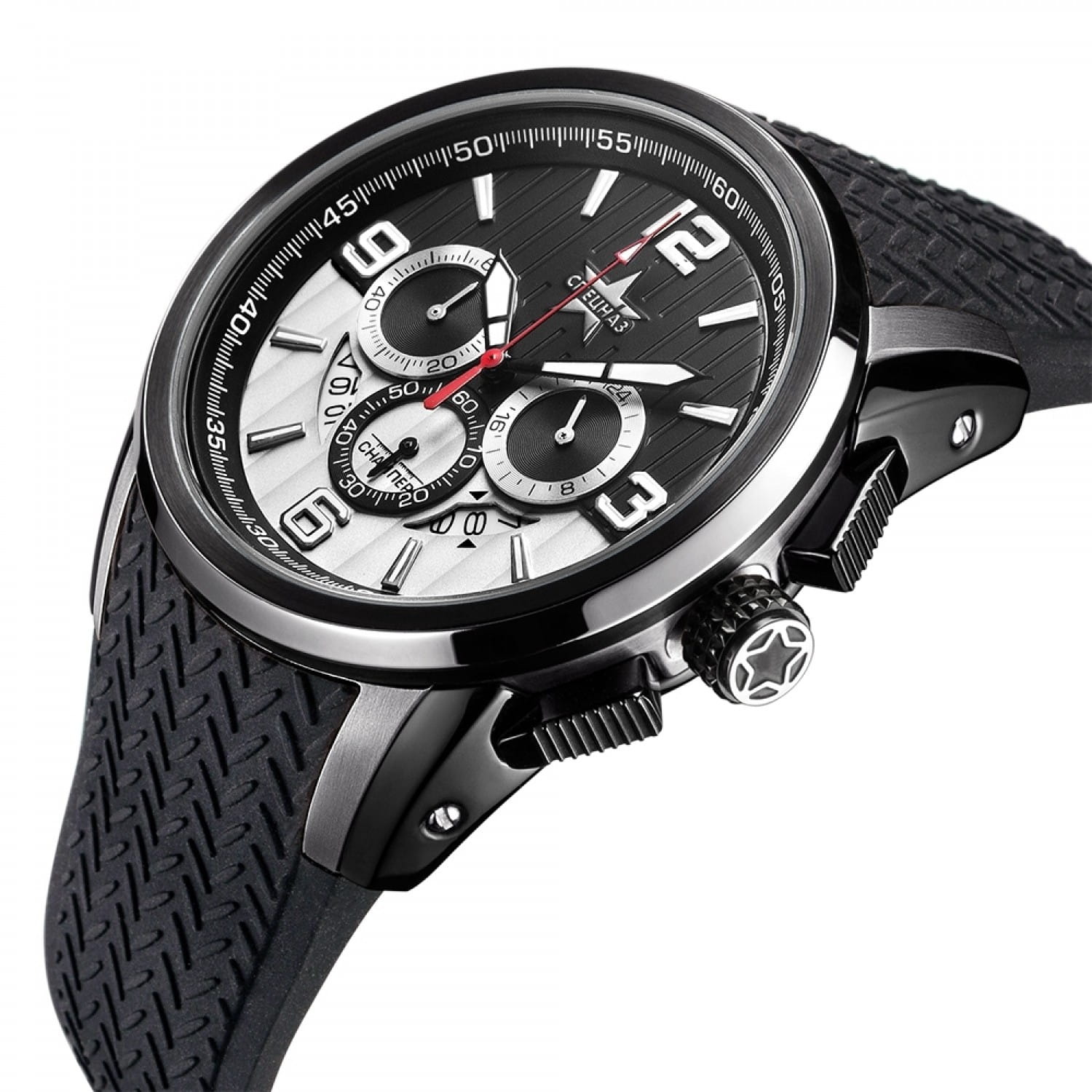 Спецназ Спецназ Снайпер С9485293-20,  россия мужские часы на браслете силикон боковой вид