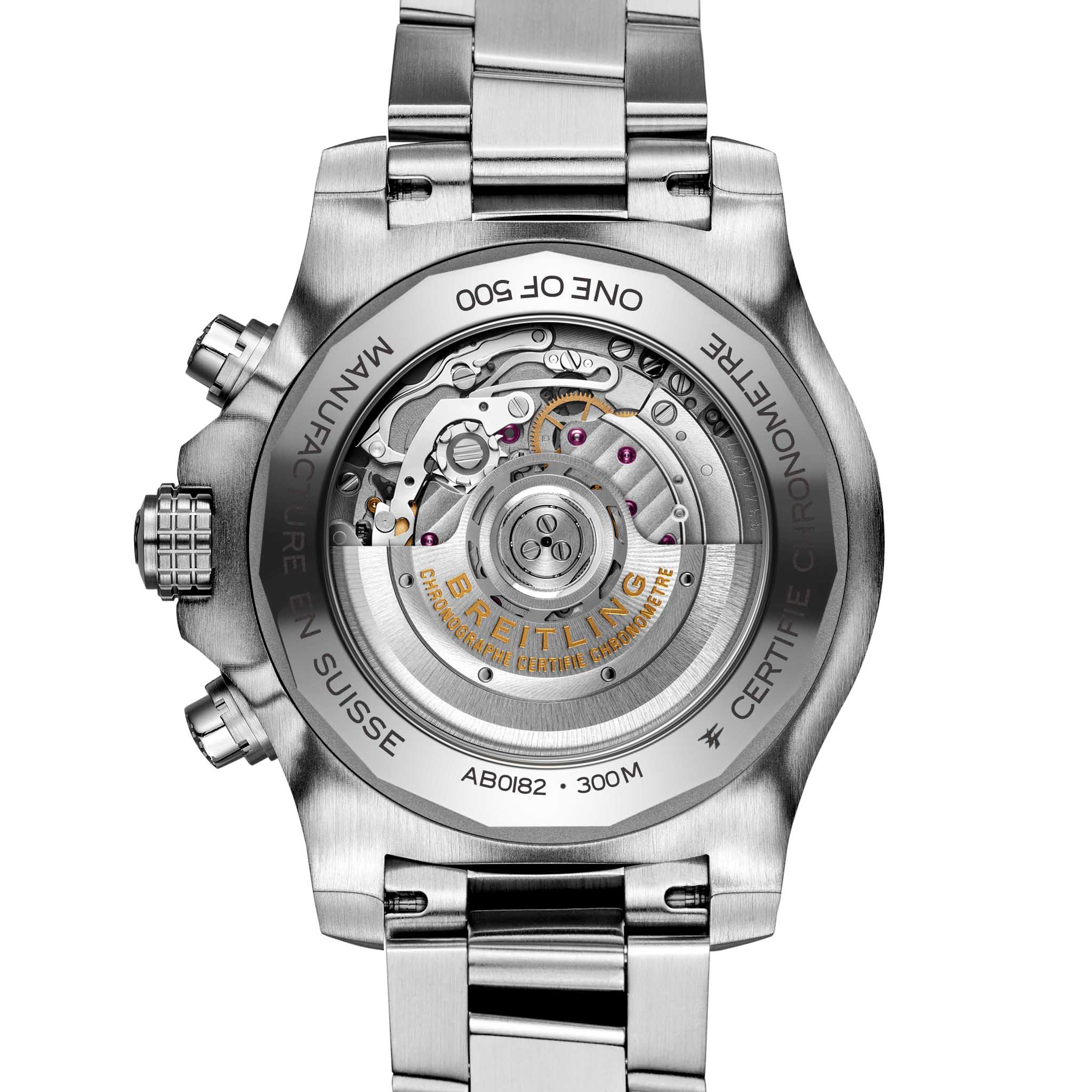 Оригинальные часы Breitling Breitling Avenger B01 Chronograph 45 AB01821A1C1A1 механические калибр механизма мануфактурный механизм breitling caliber b01 общий вид