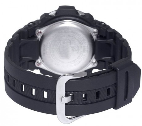 Casio Casio G-Shock AWG-M100S-7A, g-shock япония мужские часы на браслете пластик боковой вид