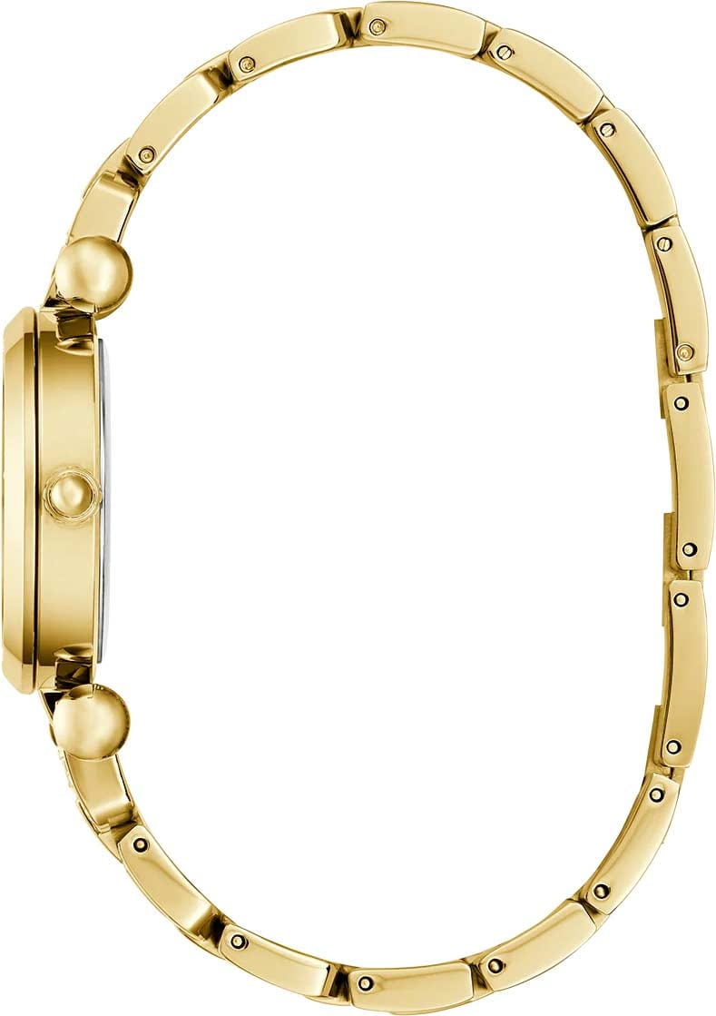 Guess Guess Bejeweled GW0869L4 кварцевые женские часы часы крупный план золотой циферблата