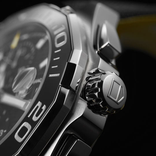 TAG Heuer TAG Heuer Aquaracer CAY211A.FC6361 мужские часы черный циферблат на запястье