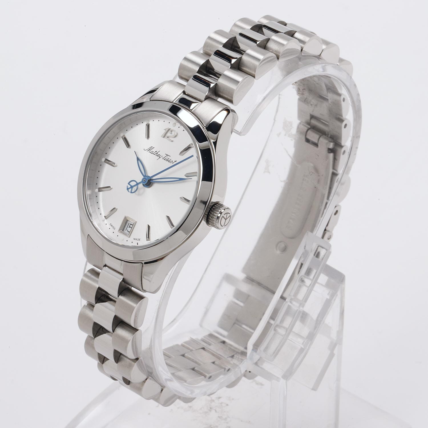 Mathey-Tissot Mathey-Tissot Urban D411MAS женские часы серебристый циферблат на запястье