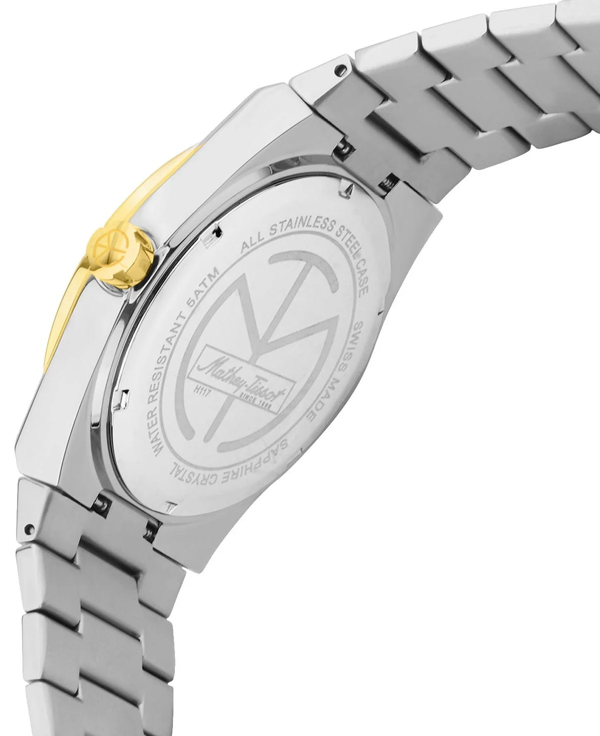 Mathey-Tissot Mathey-Tissot Zoltan H117BBU , наручные мужские часы фото под углом