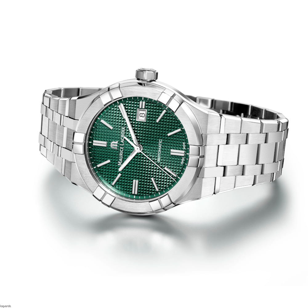 Maurice Lacroix Maurice Lacroix Aikon Automatic AI6007-SS002-630-1, aikon швейцария мужские часы на браслете нержавеющая сталь боковой вид