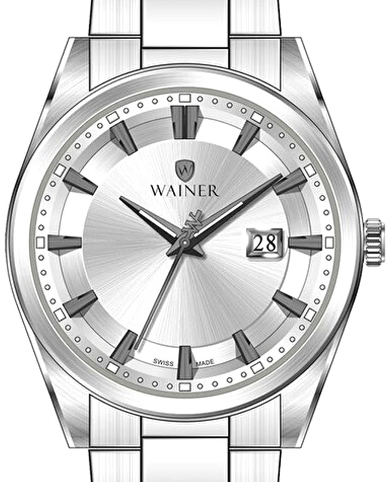 Wainer Wainer WA.17200-A , наручные мужские часы фото под углом