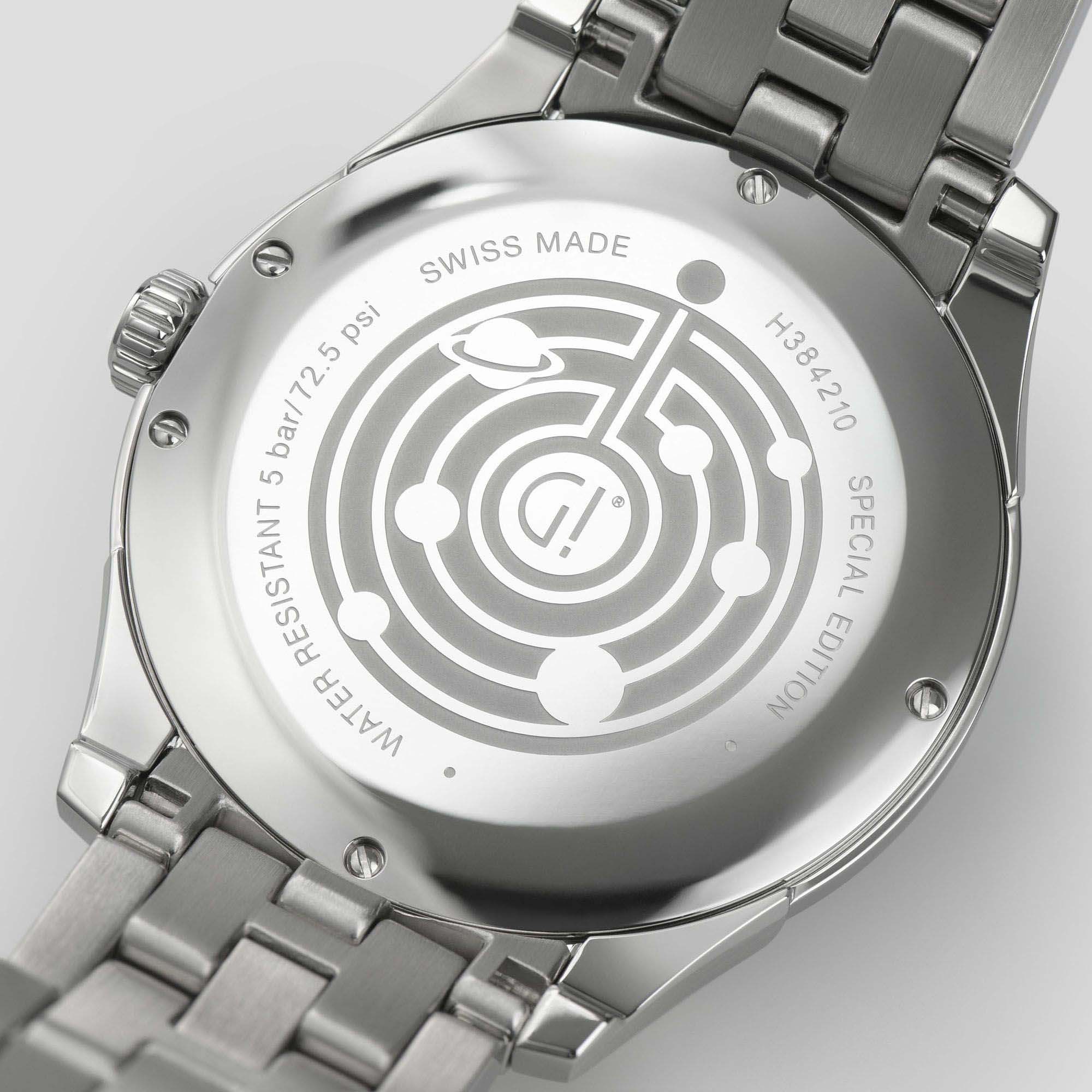 Hamilton Hamilton Jazzmaster Thinline Special Edition H38421130 мужские часы черный циферблат на запястье