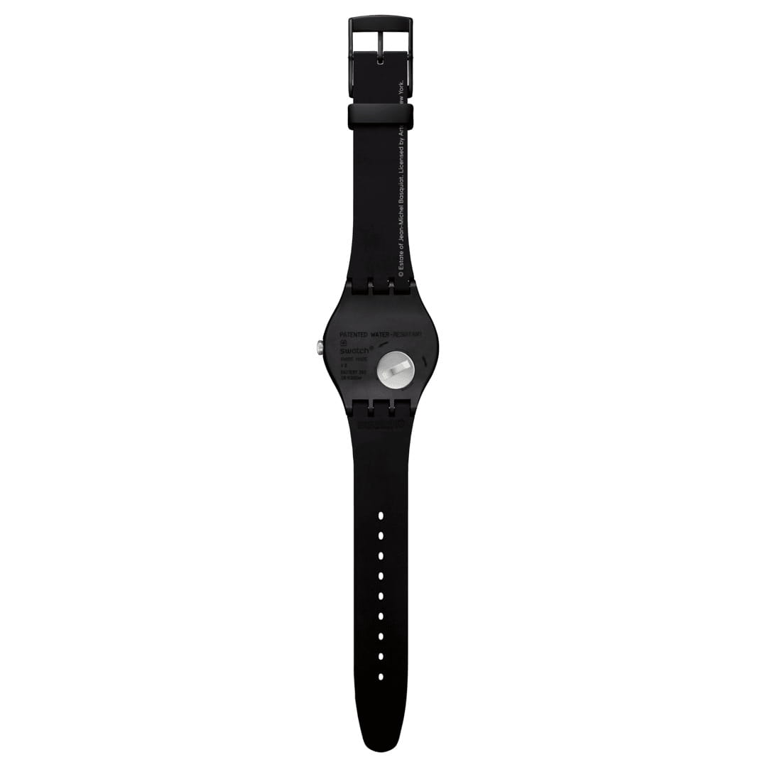 Swatch Swatch New Gent SUOZ356, gent швейцария мужские часы на браслете силикон боковой вид