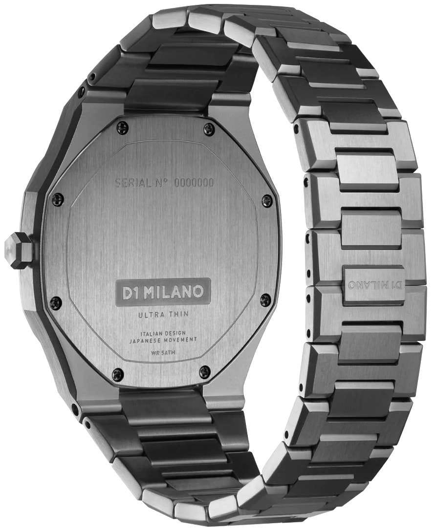 Оригинальные часы D1 Milano D1 Milano Ultra Thin UTBJ29 кварцевые калибр механизма miyota общий вид