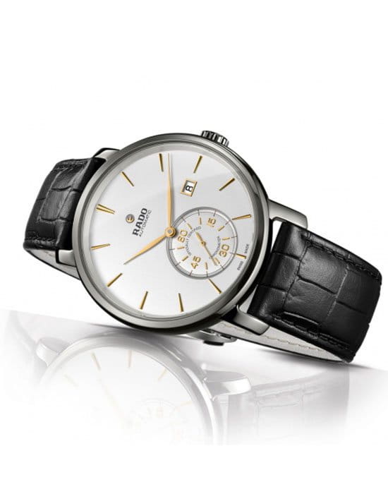 Rado Rado Petite Seconde R14053016,  швейцария мужские часы на браслете 18-каратное желтое золото боковой вид