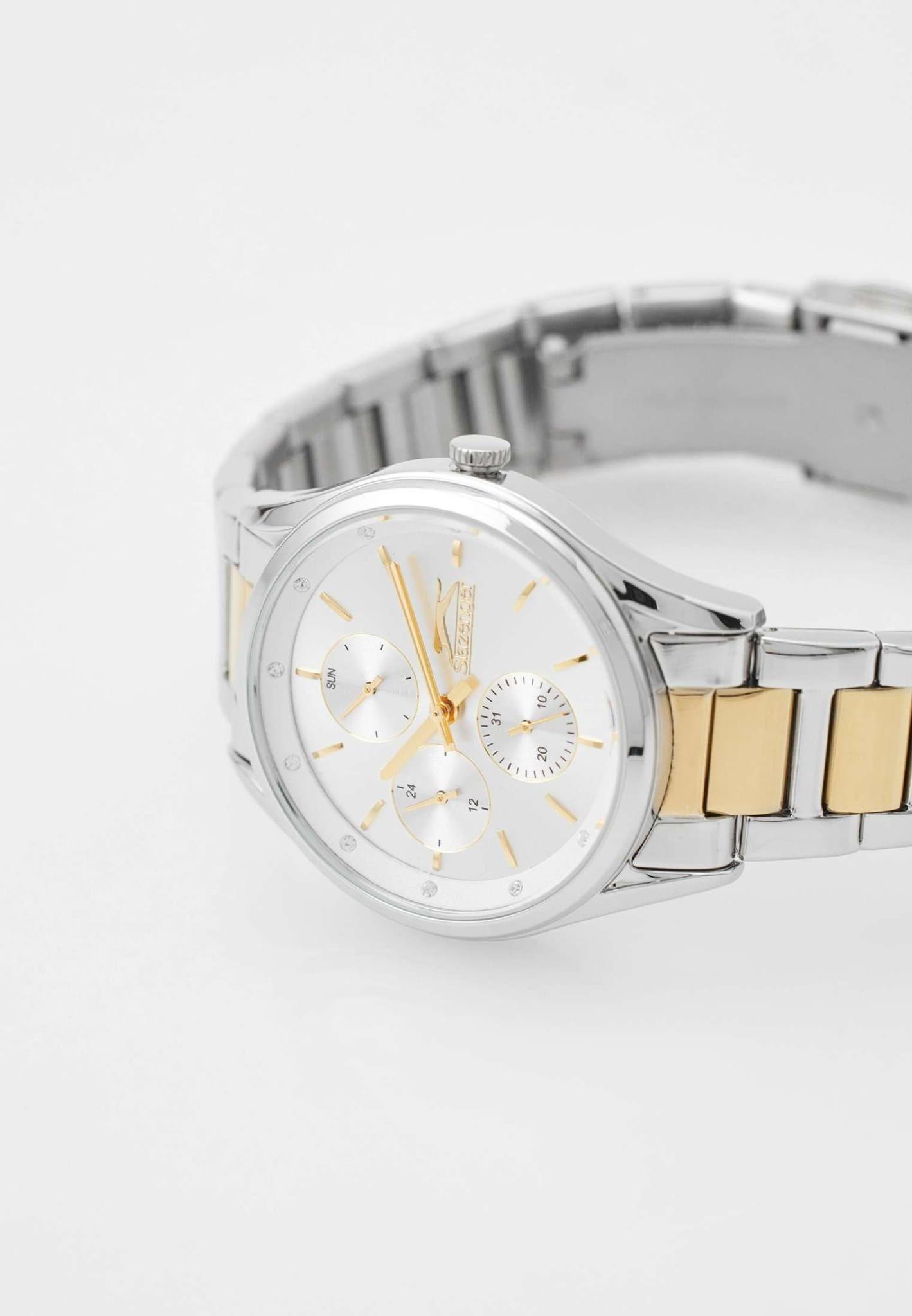 Slazenger Slazenger SL.09.2229.4.03,  англия женские часы на браслете нержавеющая сталь с ip-покрытием боковой вид