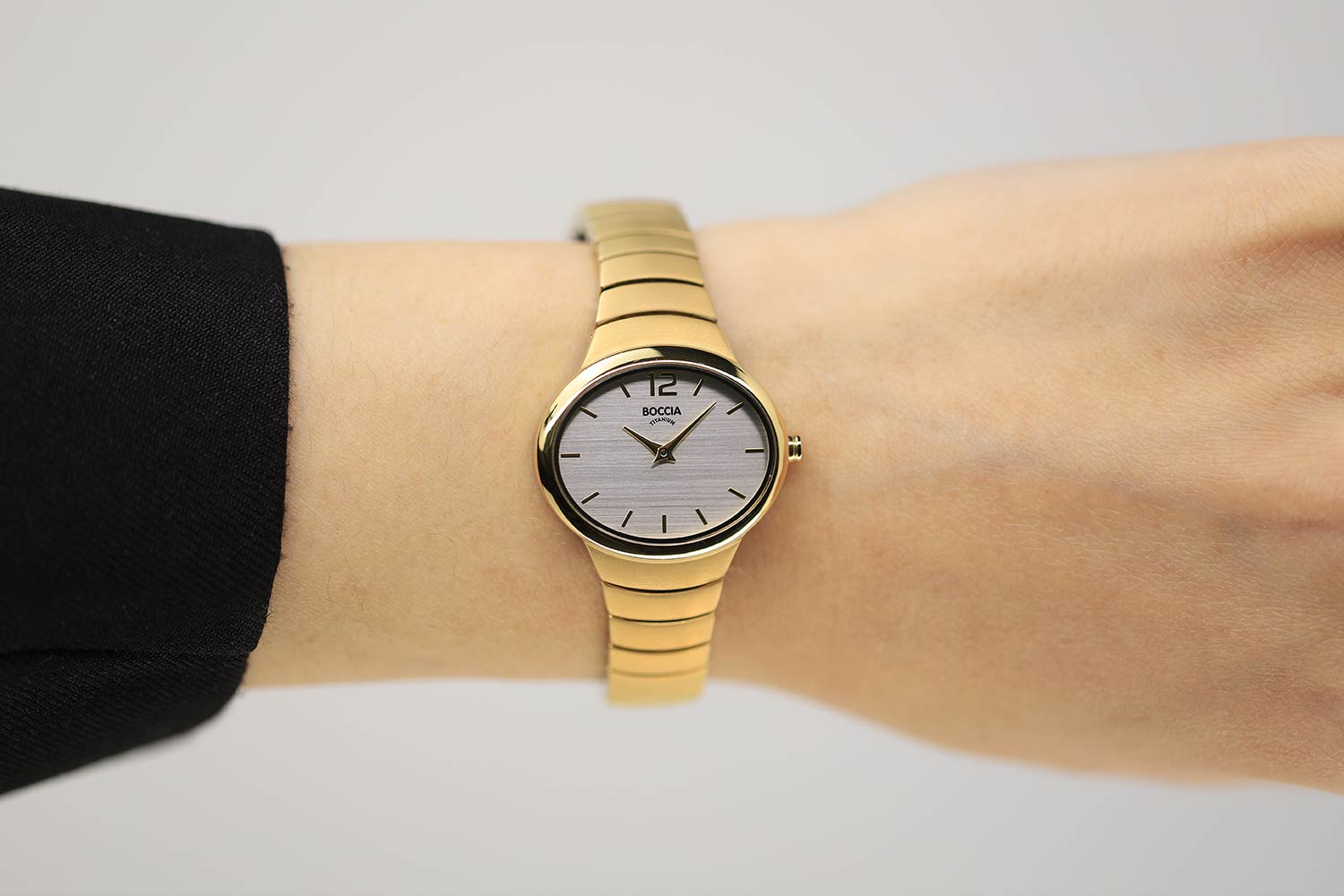 Оригинальные часы Boccia Titanium Boccia Titanium 3280-02 кварцевые калибр механизма  общий вид