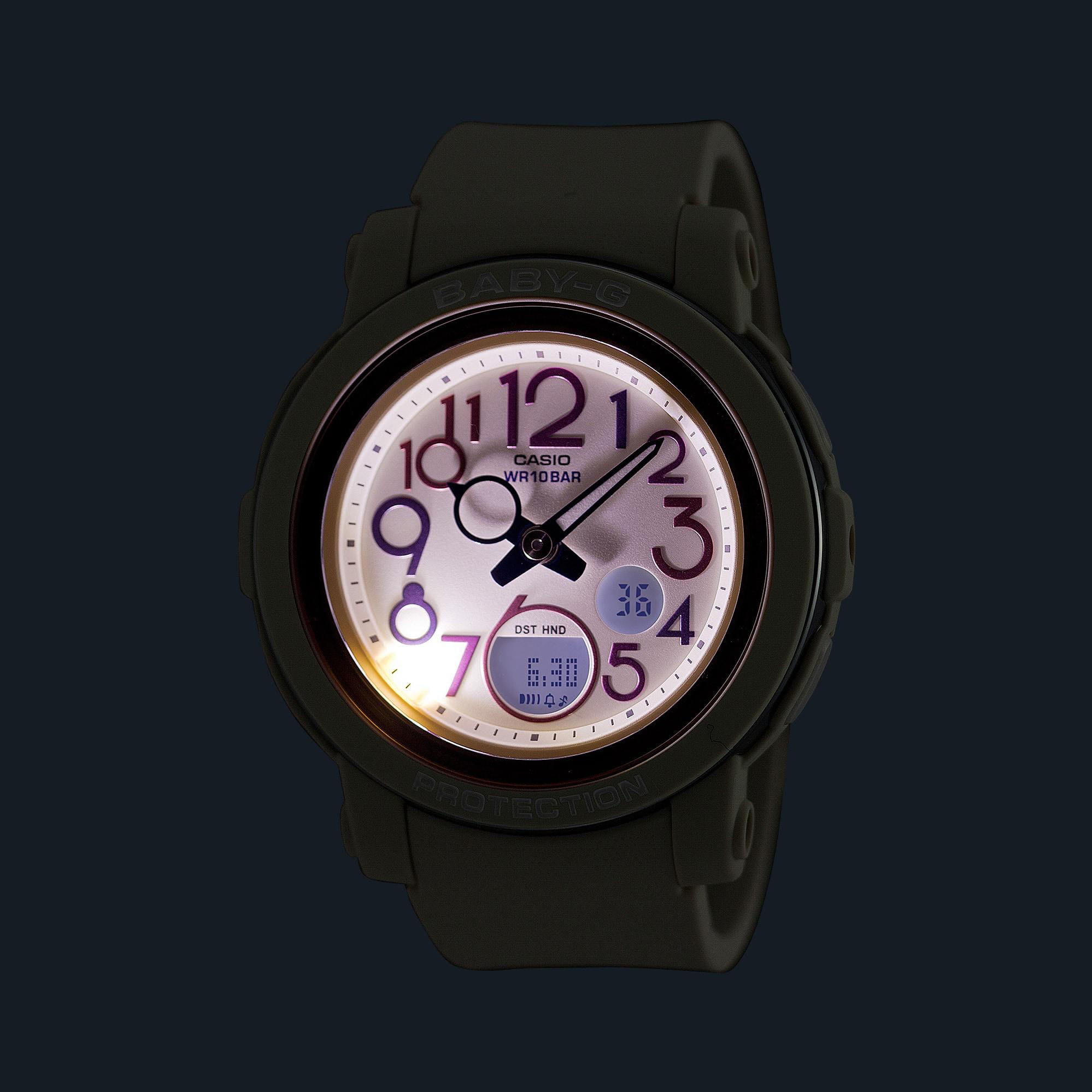 Оригинальные часы Casio Casio Baby-G BGA-290PA-7ADR (BGA-290PA-7A) кварцевые калибр механизма  общий вид