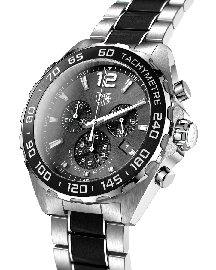 TAG Heuer TAG Heuer Formula 1 CAZ1011.BA0843 мужские часы черный циферблат на запястье