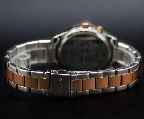 Casio Casio Sheen SHE-3807SPG-7A, sheen япония женские часы на браслете  боковой вид