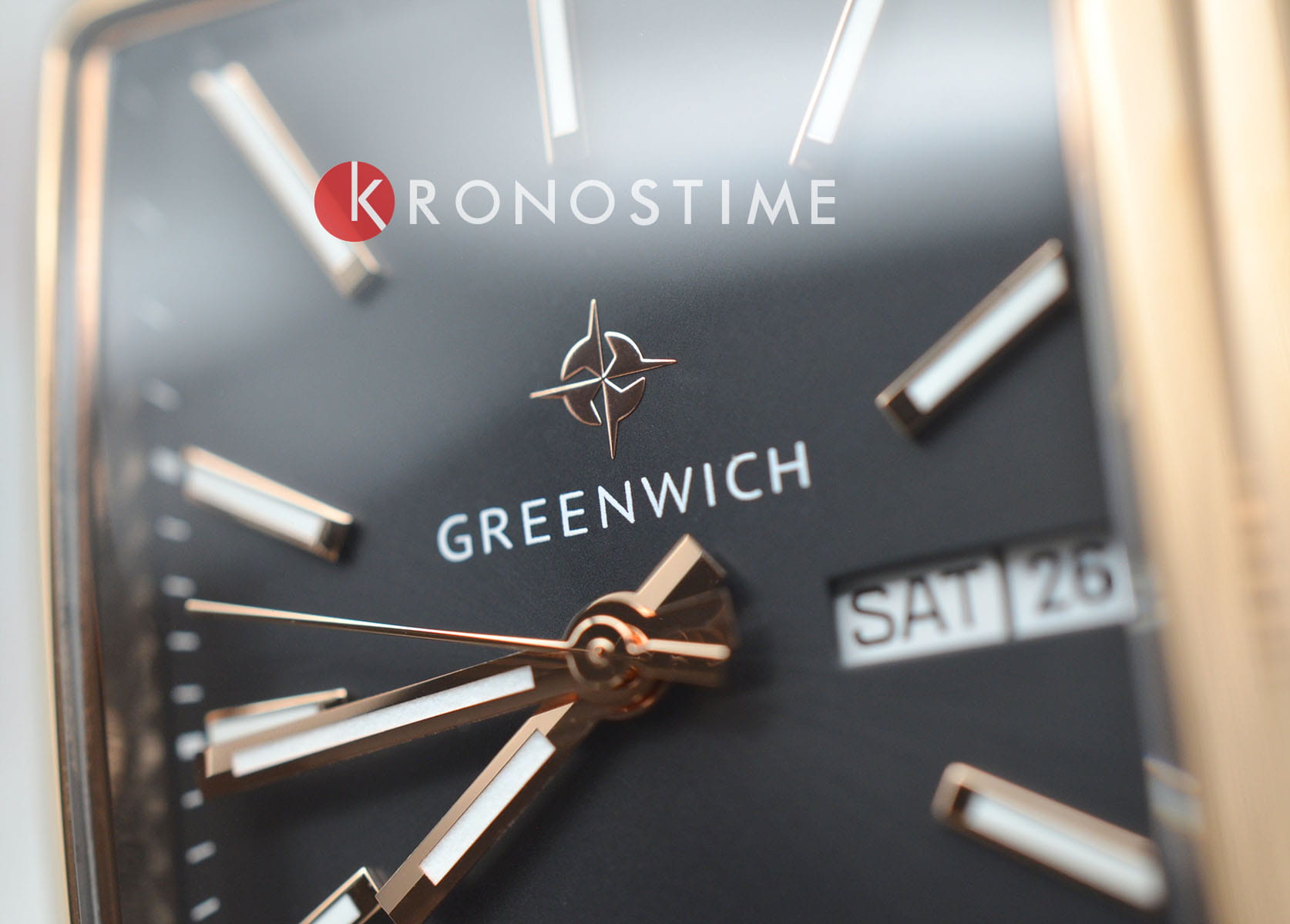 Оригинальные часы Greenwich Greenwich Caravel GW 564.40.11 механические калибр механизма miyota общий вид