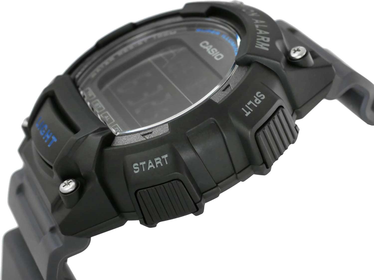 Casio Casio Illuminator W-736H-1AVDF (W-736H-1A), illuminator япония мужские часы на браслете пластик боковой вид