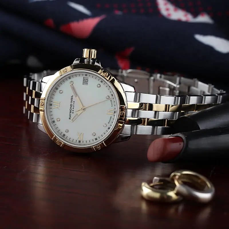 Raymond Weil Raymond Weil Tango 5960-STP-00995 женские часы перламутровый циферблат на запястье
