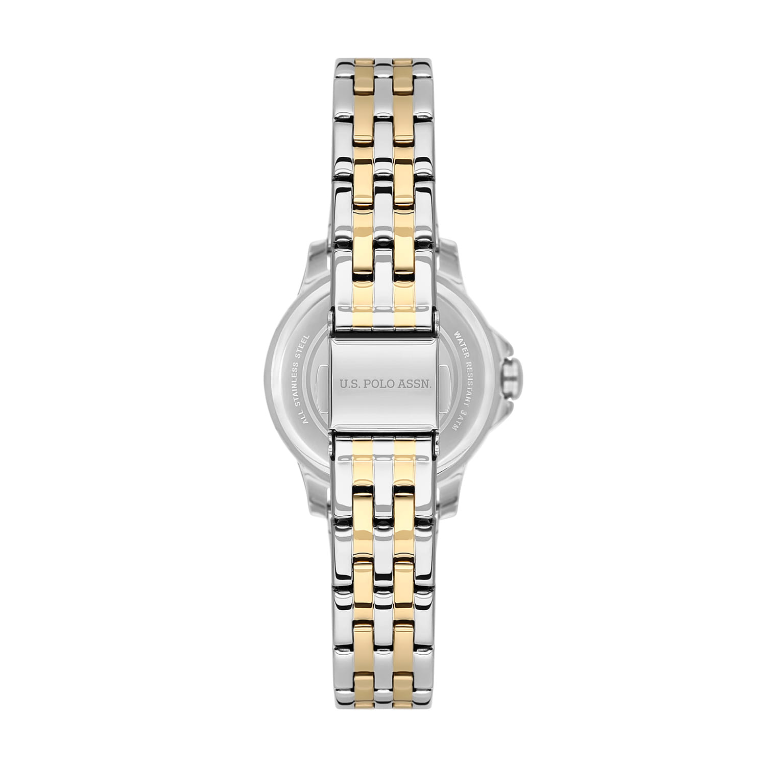 U.S. Polo Assn. U.S. Polo Assn. Stile USPA2081-04,  сша женские часы на браслете нержавеющая сталь с ip-покрытием боковой вид