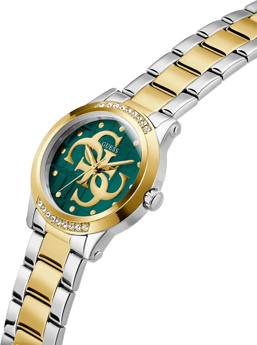 Guess Guess Trend GW0861L4 женские часы зеленый циферблат на запястье