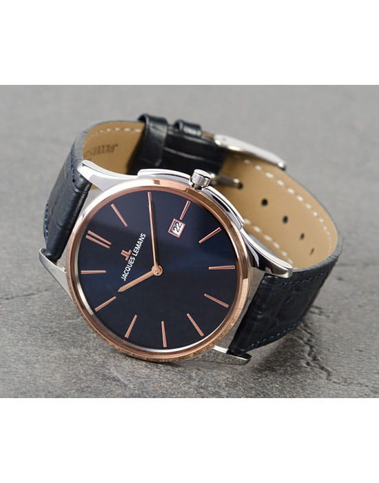 Jacques Lemans Jacques Lemans 1-1937G , наручные женские часы фото под углом