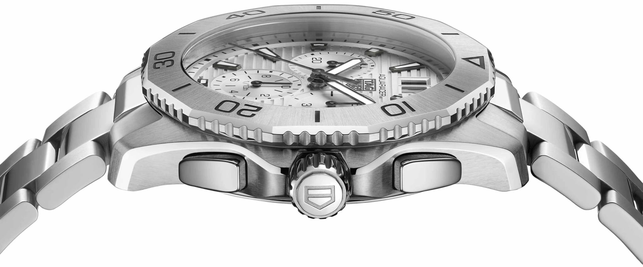 TAG Heuer TAG Heuer Aquaracer Professional 200 Date CBP1111.BA0627  - задняя крышка металл сталь корпуса, швейцария часы
