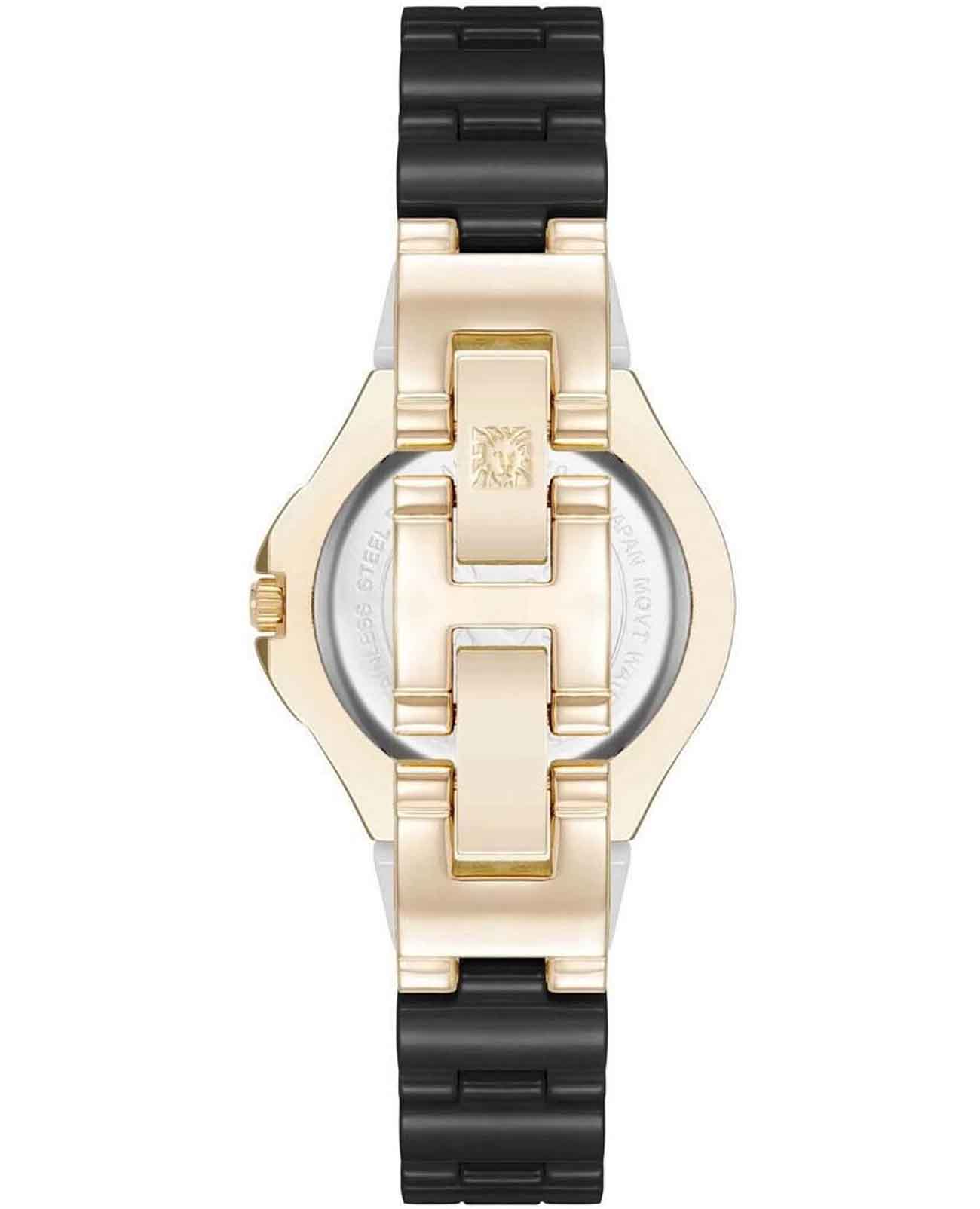 Anne Klein Anne Klein Diamond 5112GPBK , наручные женские часы фото под углом