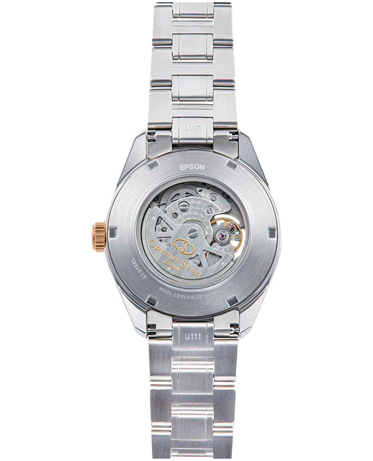 Orient Orient Star RE-AV0124G (RK-AV0124G) мужские часы серебристый циферблат на запястье