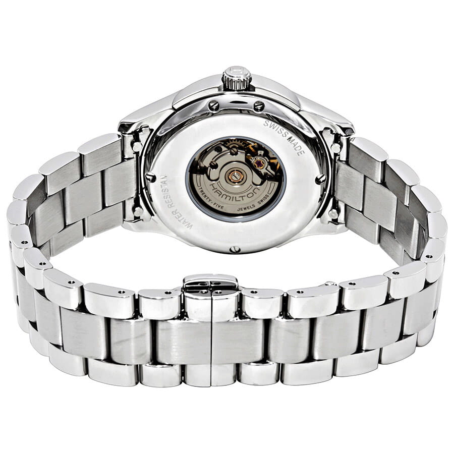 Hamilton Hamilton Jazzmaster Lady Auto H32315111, jazzmaster швейцария женские часы на браслете нержавеющая сталь боковой вид