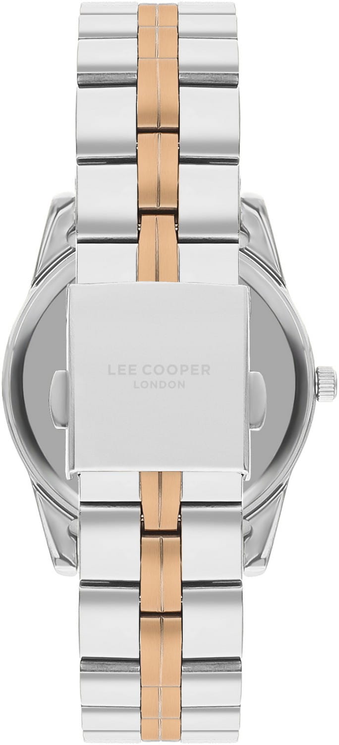 Lee Cooper Lee Cooper LC07679.530,  англия женские часы на браслете нержавеющая сталь с ip-покрытием боковой вид