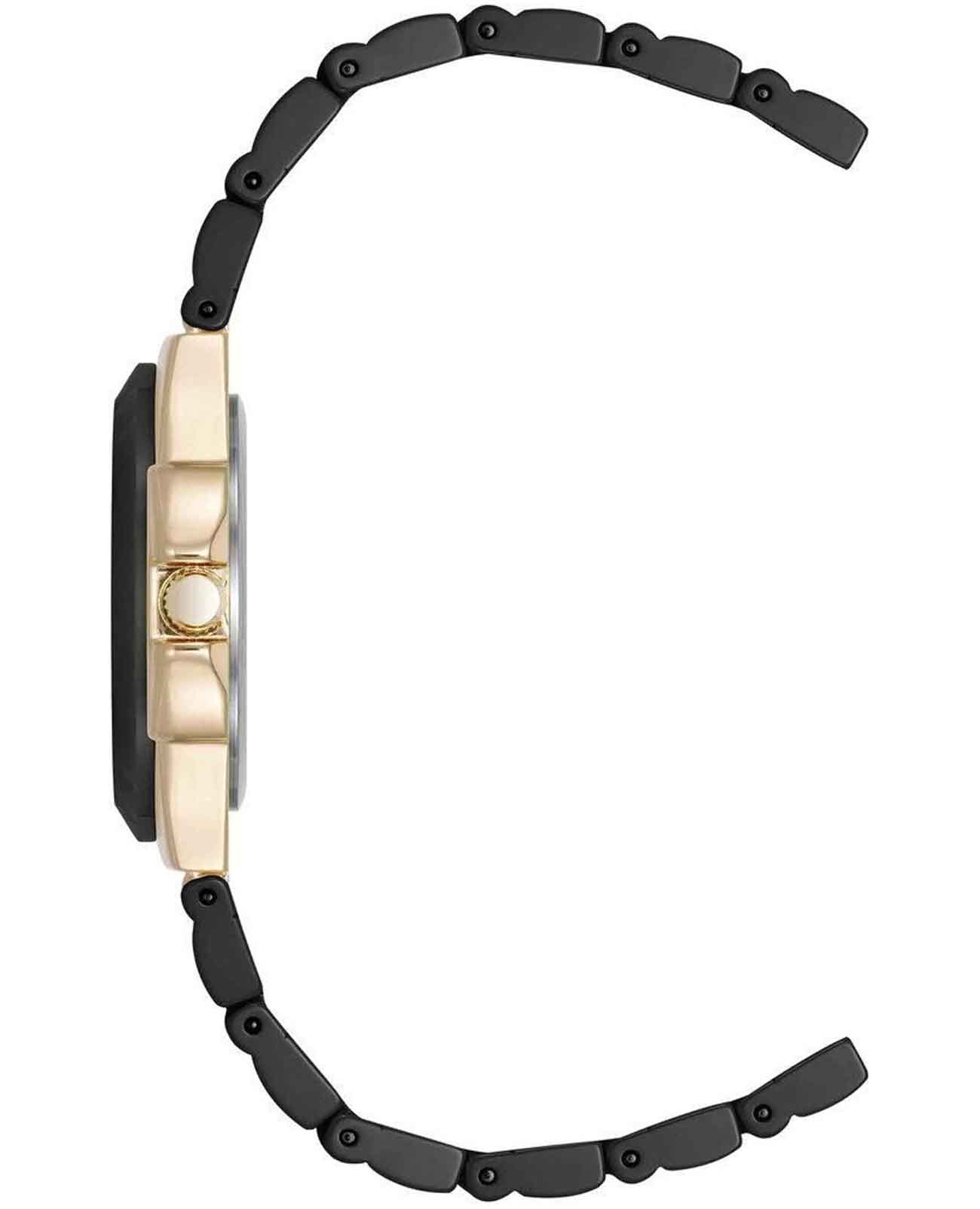 Anne Klein Anne Klein Diamond 5112GPBK,  сша женские часы на браслете сталь + pvd + керамика боковой вид