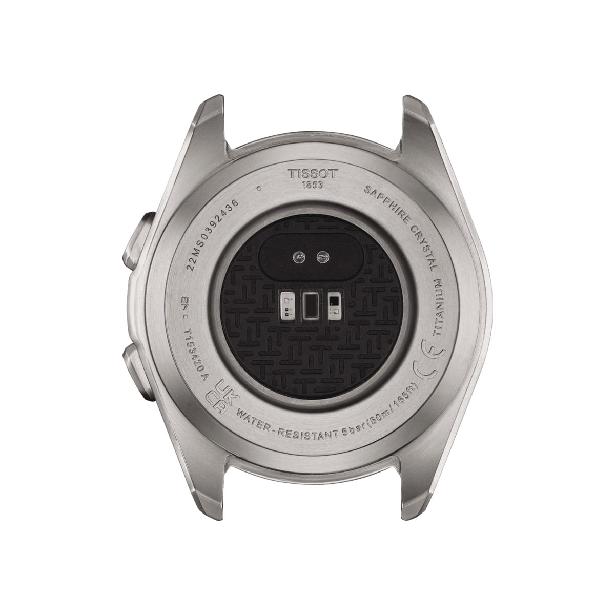 Tissot Tissot T-Touch Connect Sport T153.420.44.051.00, t-sport швейцария мужские часы на браслете титановый боковой вид