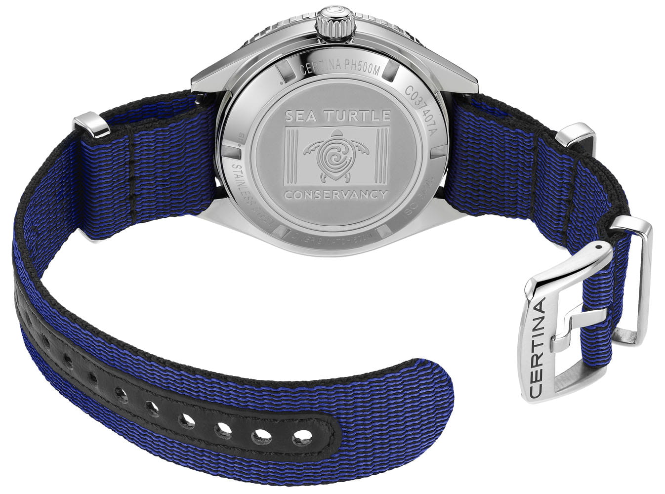 Certina Certina DS Super PH500M C037.407.18.040.10 C0374071804010 оригинальные мужские часы в комплекте с коробкой