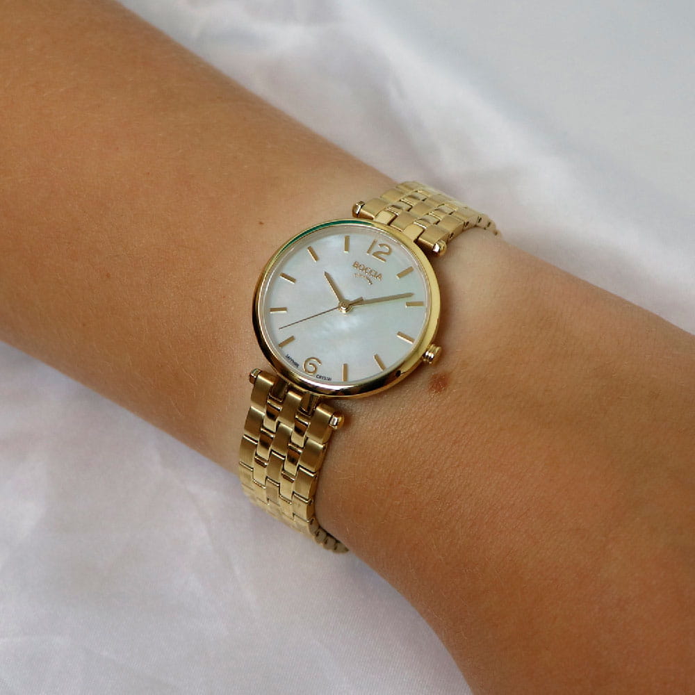 Boccia Titanium Boccia Titanium 3339-03 , наручные женские часы фото под углом