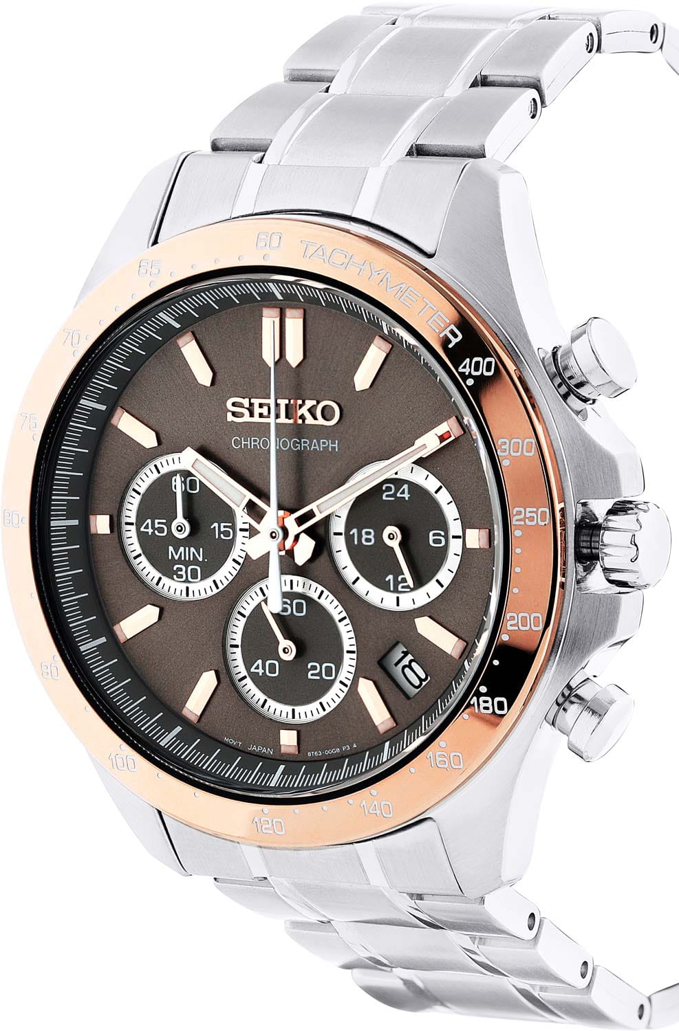 Seiko Seiko Spirit Chronograph SBTR026 , наручные мужские часы фото под углом